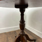 Vintage Reproduction Mahogany Drum Table with Leather Top