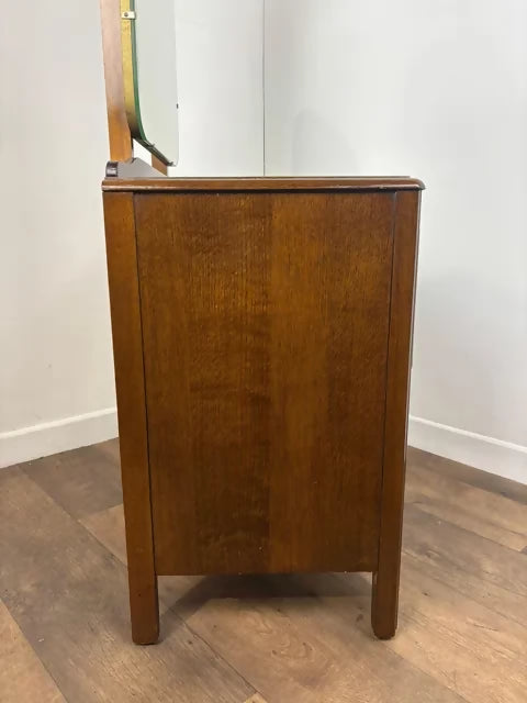 Vintage Lebus Oak Dressing Table