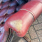 Vintage Red Leather Chesterfield Directors Swivel Armchair