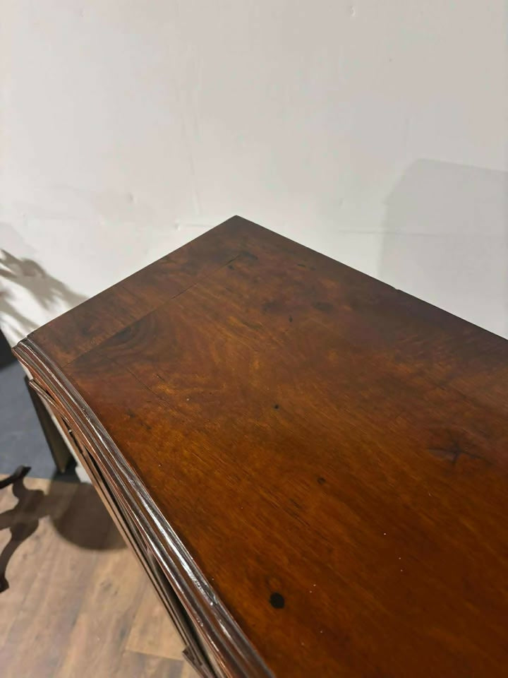 Vintage Mahogany Glazed Bookcase