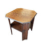 Art Deco vintage Oak side table.