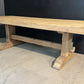 Large French Oak Farmhouse Dining Table