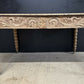 French Carved Oak Writing Table