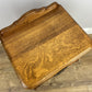 Pair of Bedside Tables Vintage French Louis Nightstands Oak Cabinets LOT 6575