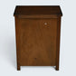 Old Charm Linenfold Cupboard Bedside Cabinet 2 Door Tudor Brown FREE DELIVERY*