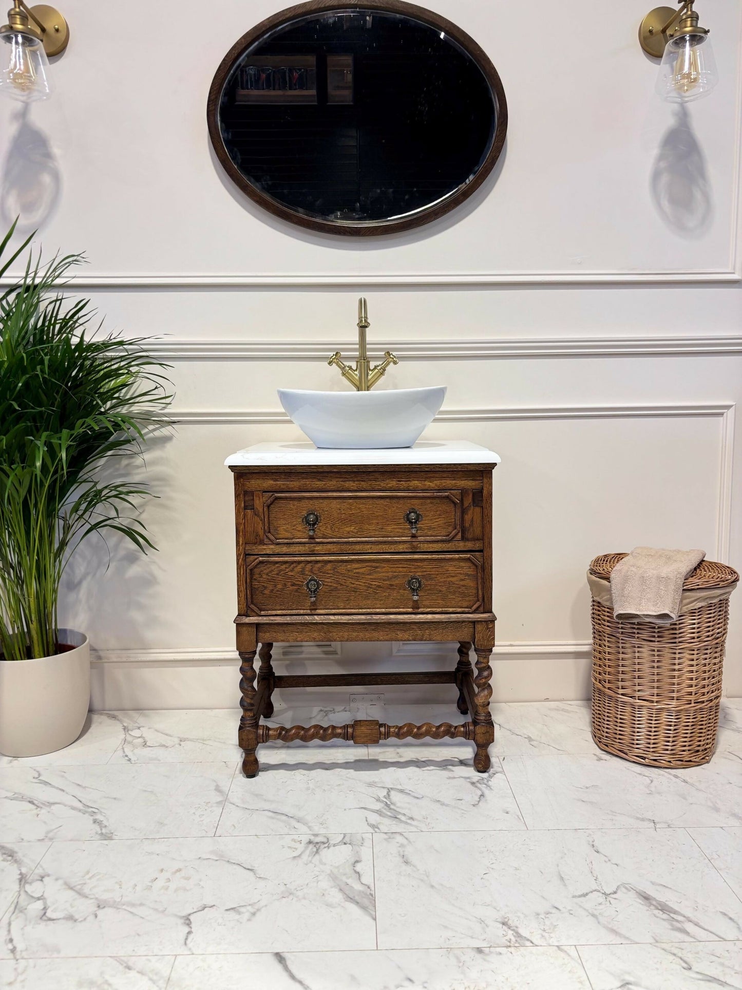 Bathroom Vanity Unit Made to Order Vanity Unit Custom Made Bathroom Furniture Antique Traditional Bathroom Washstand Basin Unit