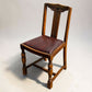 Extending Vintage Draw Leaf Table & 4 Chairs