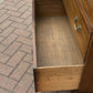Vintage Mahogany Chest Of Drawers. Brass Handles, Bracket Feet, Fine Propotions