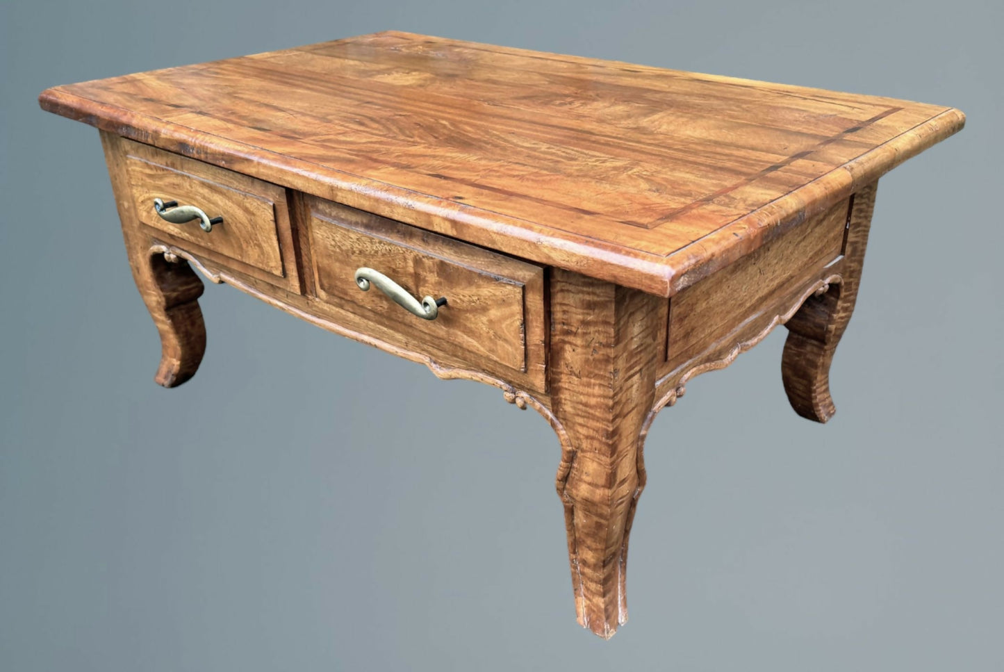 Hardwood Coffee Table Labelled Country Form