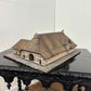 Antique Architectural Model Of Traditional Lower Saxon Farmhouse