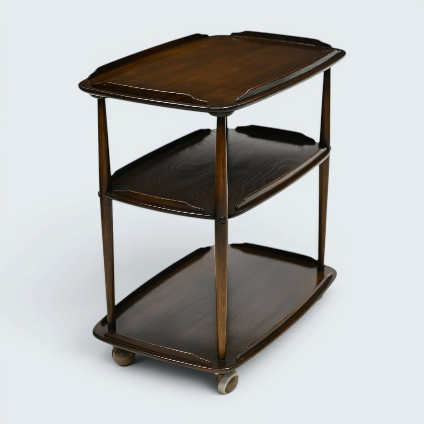 Ercol 3 Tier Serving Table Trolley Very Good Condition FREE Nationwide Delivery