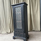 Vintage Antique Painted Cabinet Cupboard Bookcase Rustic Retro R1159