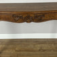 Table with Mirror Antique French Louis Oak Wall Mirror Console Table LOT 6402