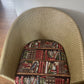 Copy of Stunning gold painted accent chair with William morris style upholstery