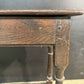 Rare Long Georgian Oak Joint Stool