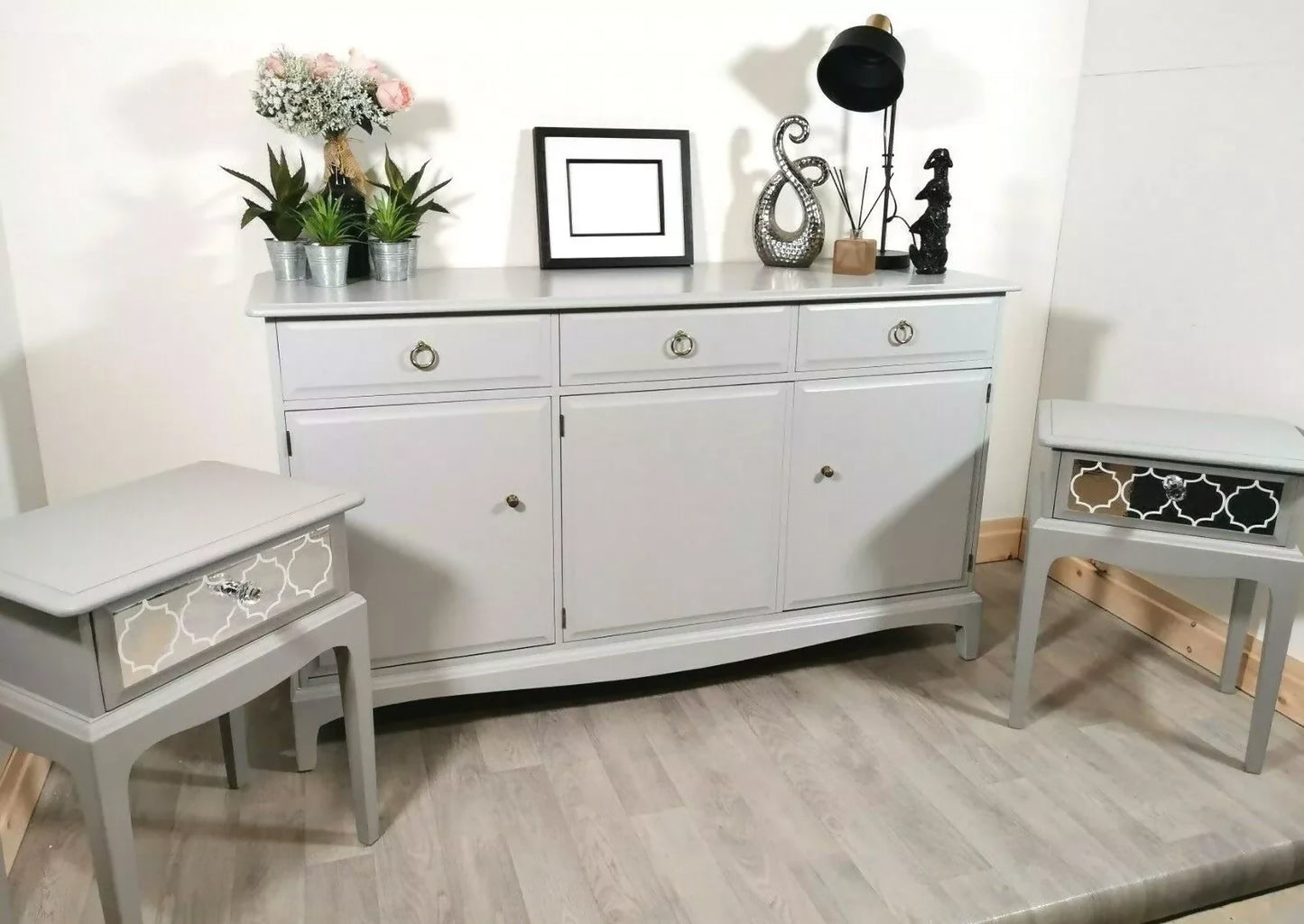 Stag White Vintage Sideboard