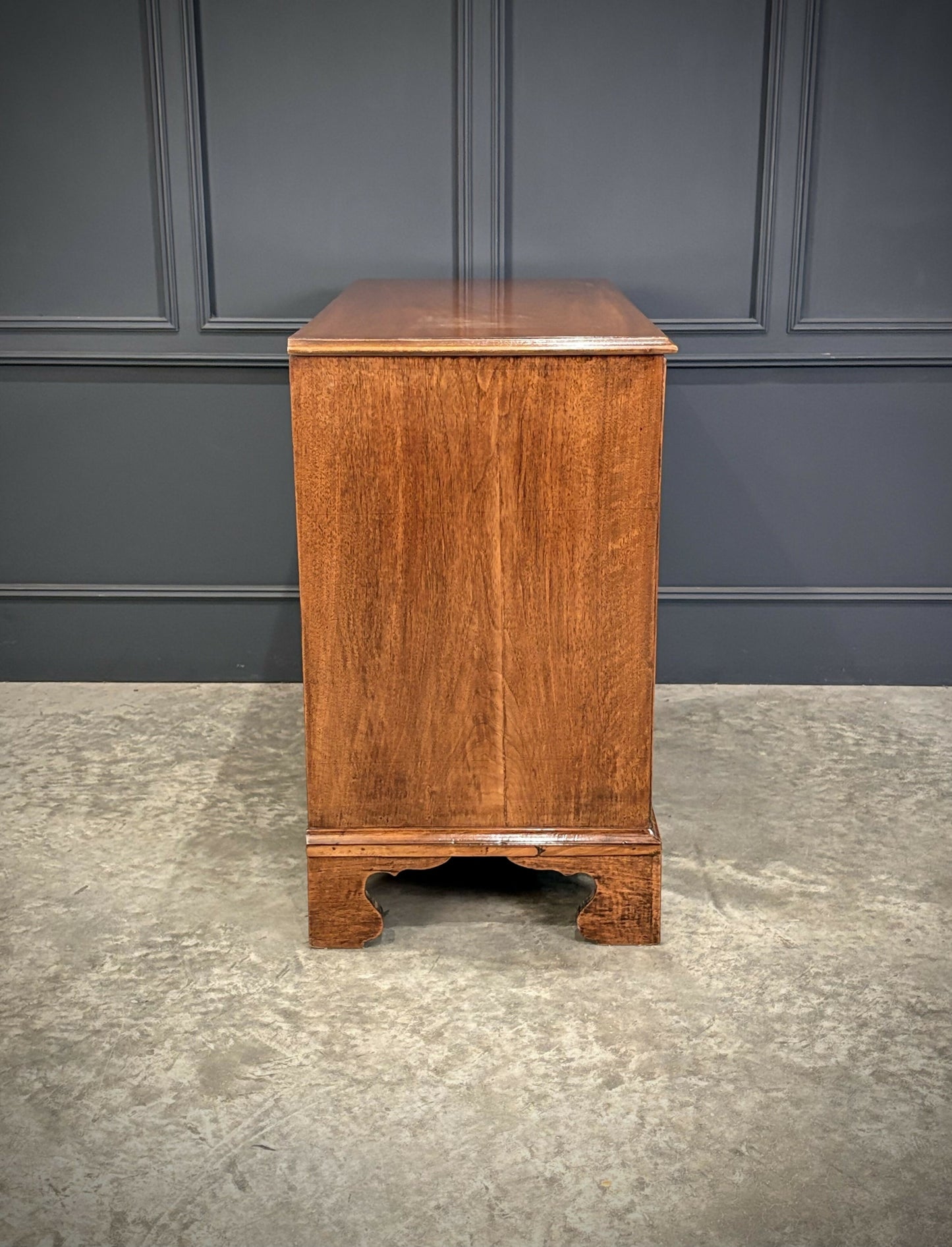 Mulberry & Walnut Vintage Chest Of Drawers