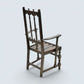 8 Ercol Dining Chairs Including 2 Carvers Yorkshire Range Dark FREE UK Delivery*