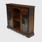 Old Charm Low Bookcase/Display Drawers Carvings Tudor Brown FREE UK Delivery*. SBR11002/0210E