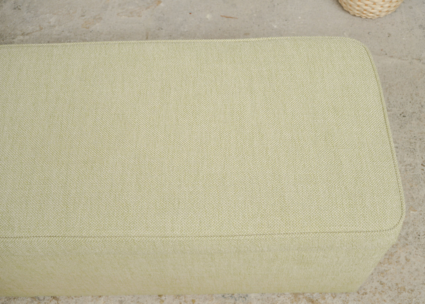 Green Upholstered Ottoman Bench Blanket Box By Sofa.com