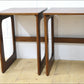 Vintage Bedside Table Set Of 2 Pair McIntosh Teak Danish Design Mid Century