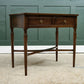 Mahogany Console Table Writing Desk with Pull out Tray