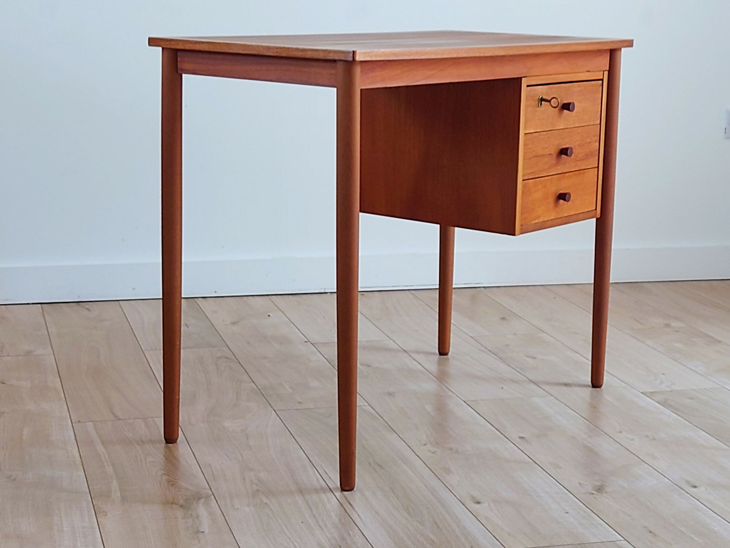 Mid century retro small Danish writing desk