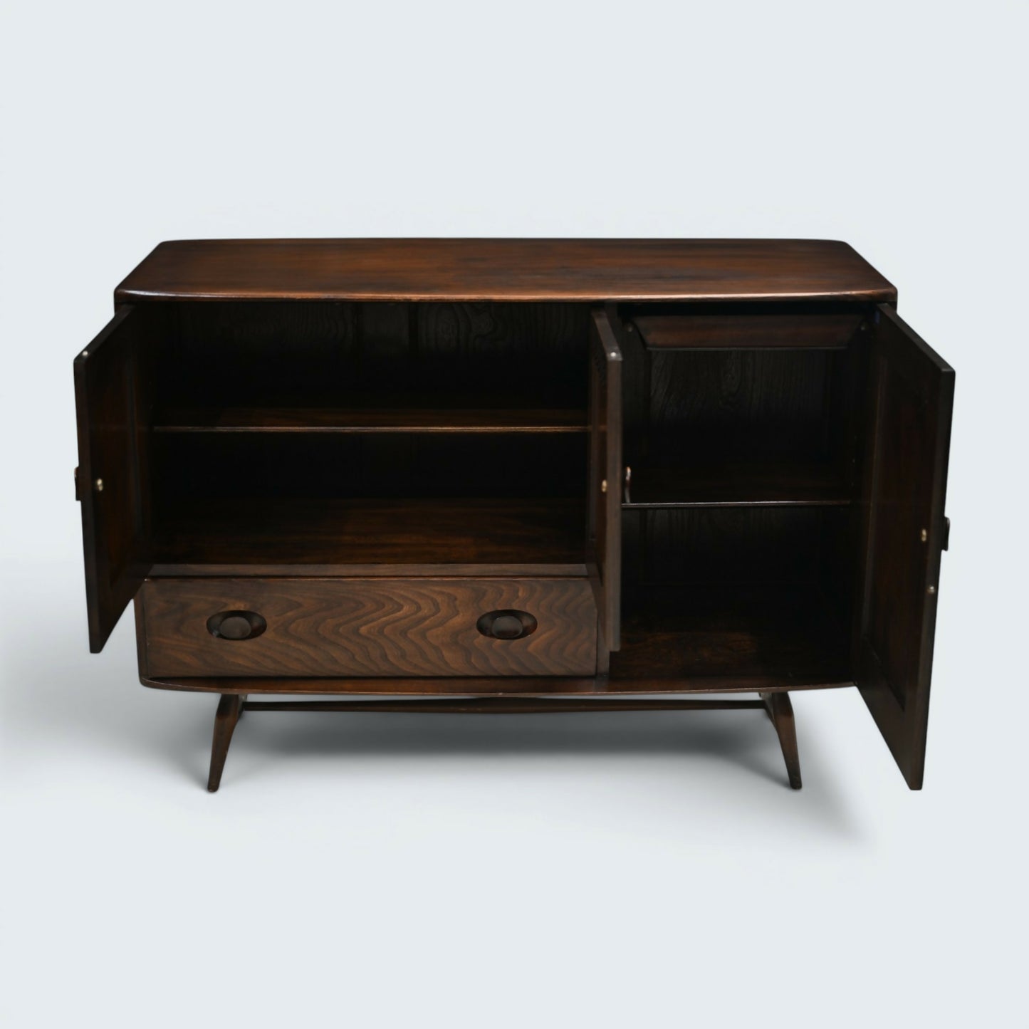 Ercol Windsor Sideboard Cupboard Storage Model 467 Dark Finish FREE UK Delivery*