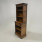 Old Charm Narrow Bookcase 4 Shelves Light Oak Carvings Drawer FREE UK Delivery*