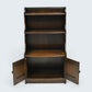 Ercol Old Colonial Waterfall Bookcase 2 Shelves Dark Finish FREE UK Delivery