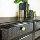 Sleek Stag Black Sideboard console table/dressing table/ TV media