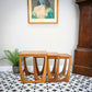 G Plan Nest of Three Tables Astro Design with Teak Tops and Teak Afromosia Legs.