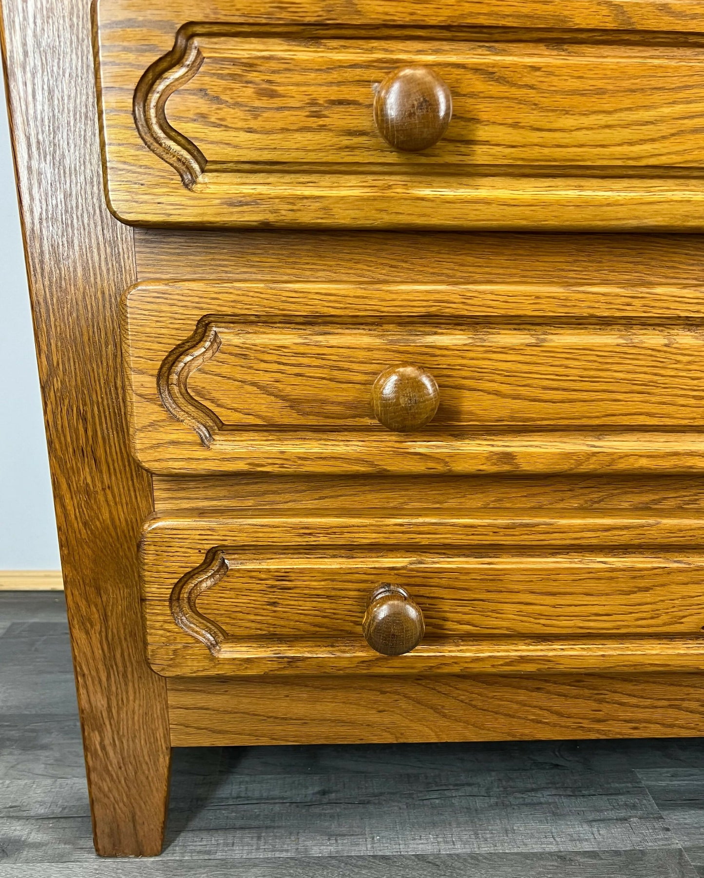Vintage Chest of Drawers French Style Sideboard Carved Cabinet LOT 2926