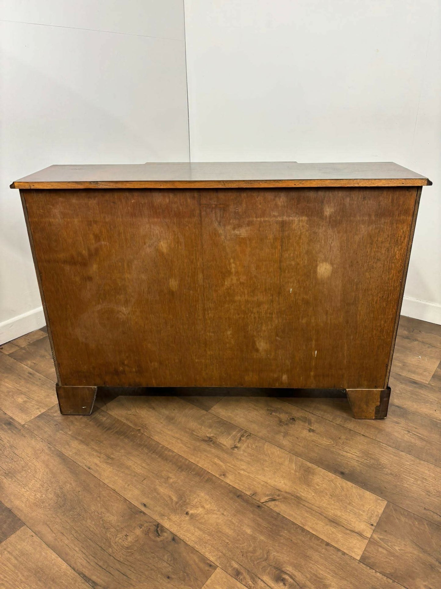 Reproduction Mahogany Crossbanded Breakfront Sideboard