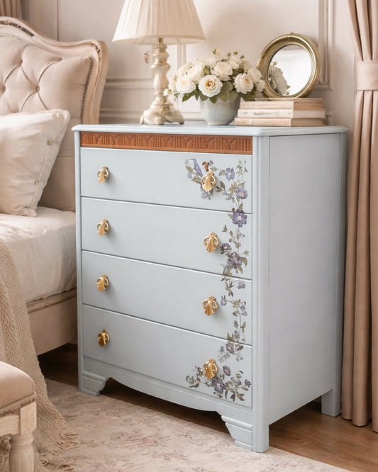 Hand painted vintage Lebus Drawers