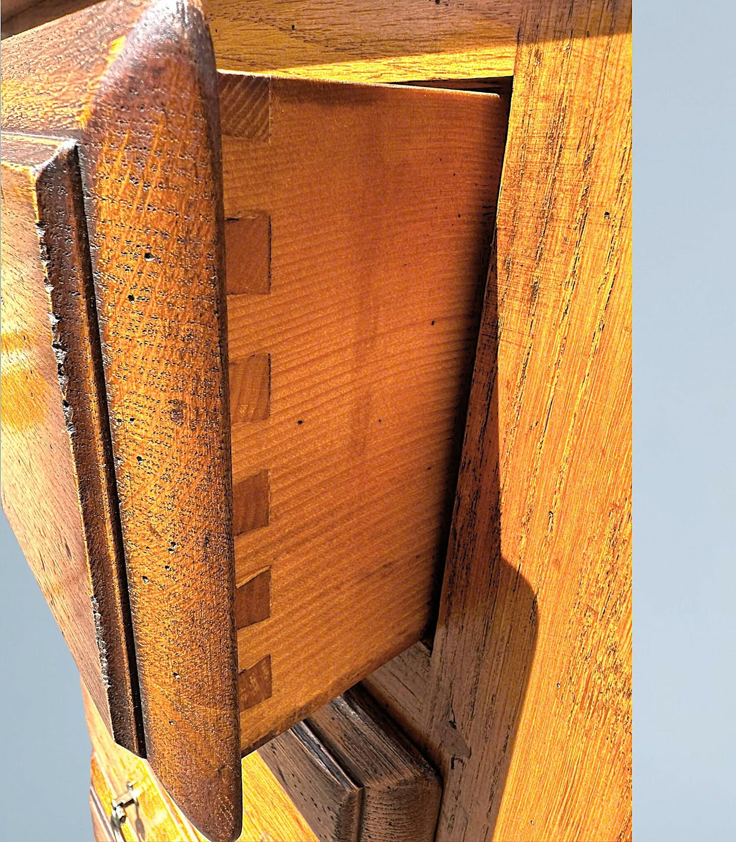 Neat Oak Chest of Drawers In The French Influence