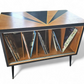 Mid Century Record Storage Cabinet