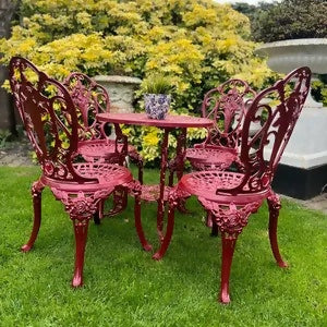 Cast Iron Patio Set fully Restored