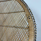 Vintage Woven Peacock Chair