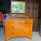 Vintage Chest of Drawers With Mirror