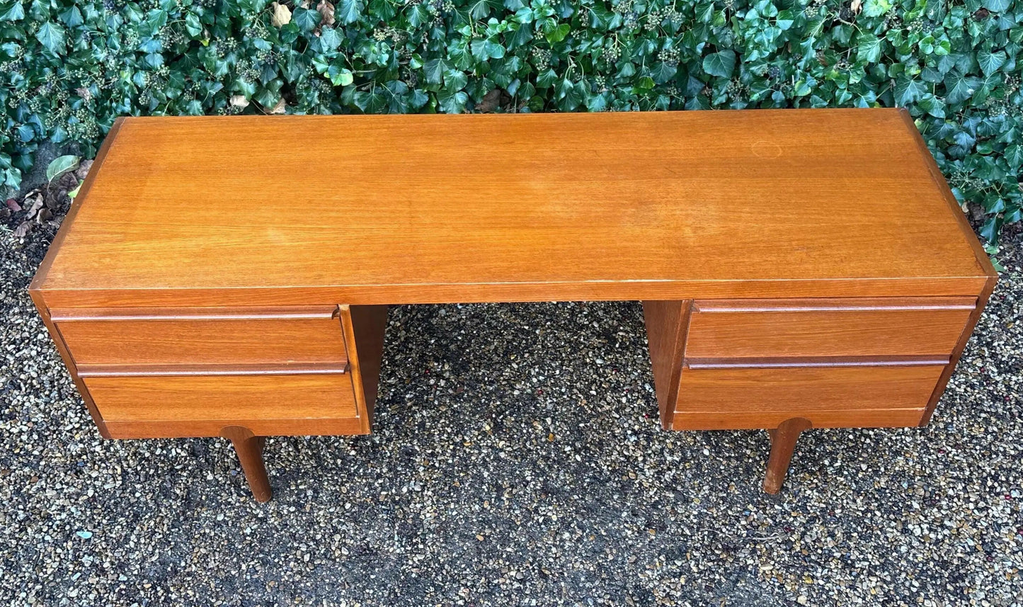 Vintage Beithcraft Teak Dressing Table/Laptop Desk