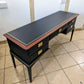 Stag minstrel black/ gold dressing table/desk