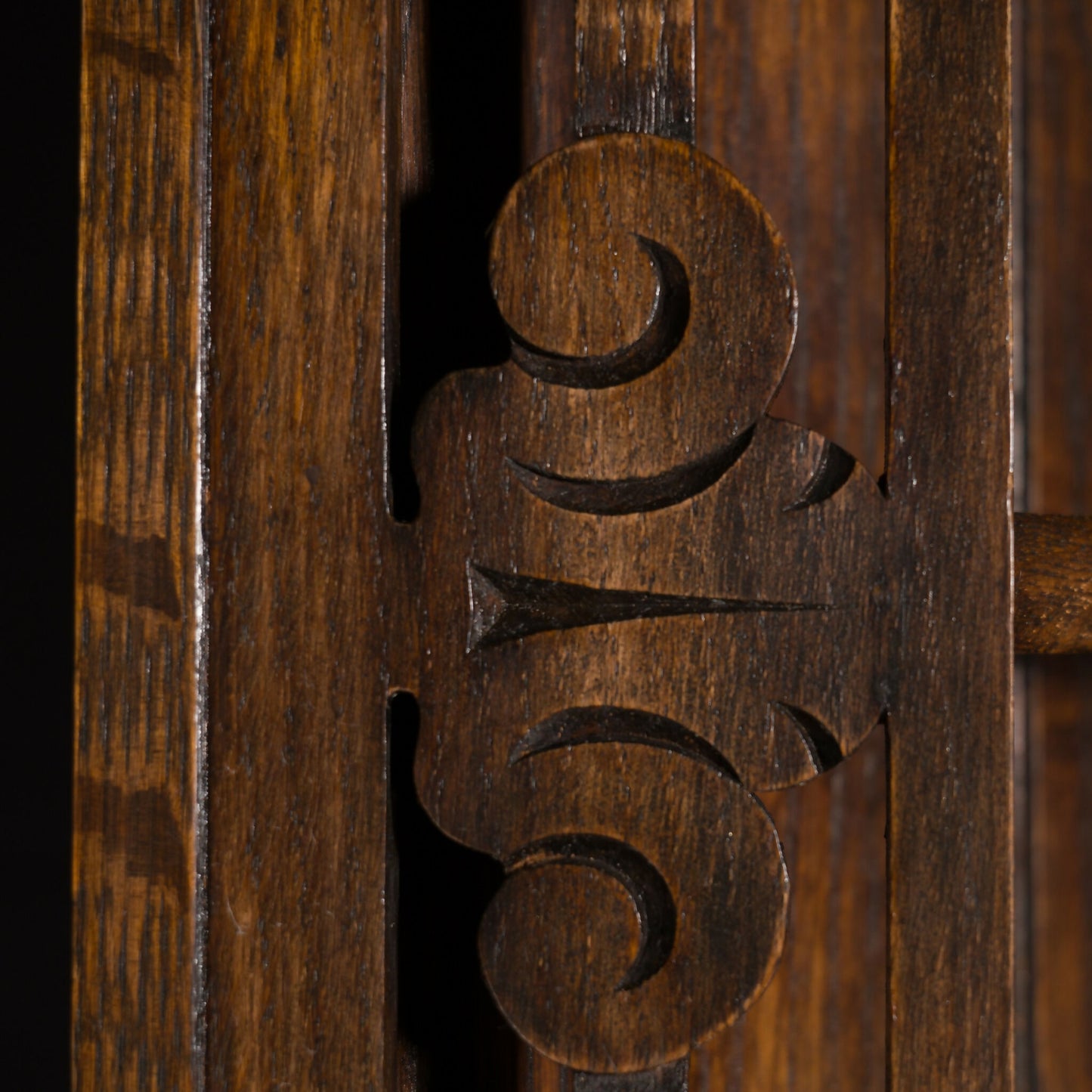 Tall Oak Dresser / Antique Bookshelf