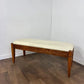 Contemporary Mahogany Framed Duet Piano Stool
