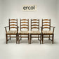 4 Ercol Dining Chairs Model 715(A) Ladder Back Golden Dawn FREE UK Delivery*