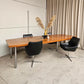 Vintage Mid Century 70s Conran Huge Large Boardroom Dining Table Danish Retro R558