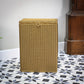 Lloyd Loom Lusty Linen Laundry Bin Basket in Gold