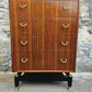 G Plan Chest Of Drawers Librenza Range Seven Drawers In Teak And Tola Wood