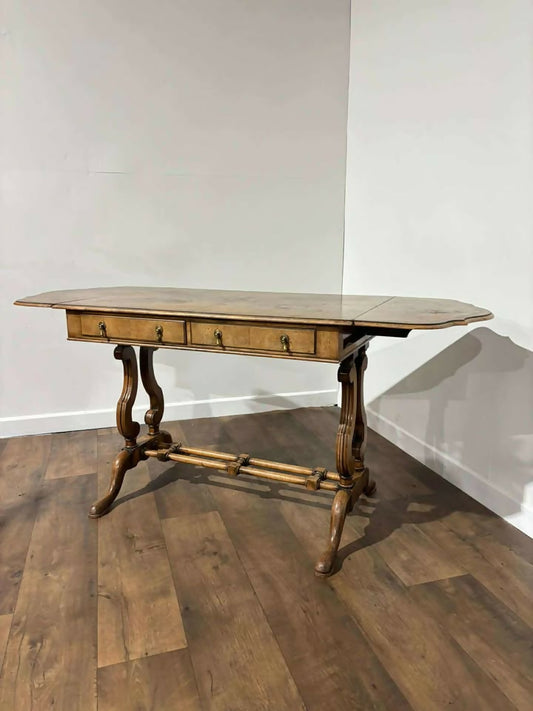 Early 20th Century Walnut Sofa Table