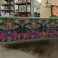 Mid century Sideboard or Cocktail cabinet. Upcycled Painted Blue, Oriental Dragons Commission Piece